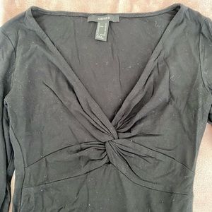 Black Bodysuit From Forever 21